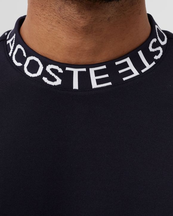 Lettered Crewneck Cotton Blend SWEATSHIRT