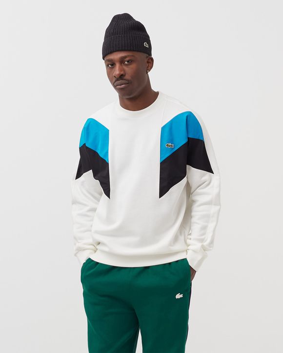 Lacoste store colorblock sweatshirt