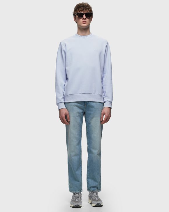 Light blue lacoste online sweatshirt