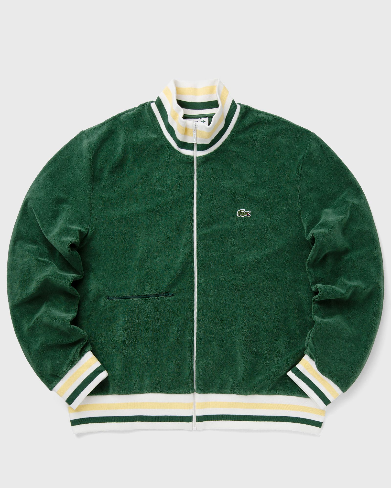 Lacoste Paris Men's Zipped High Neck Terry Sweatshirt