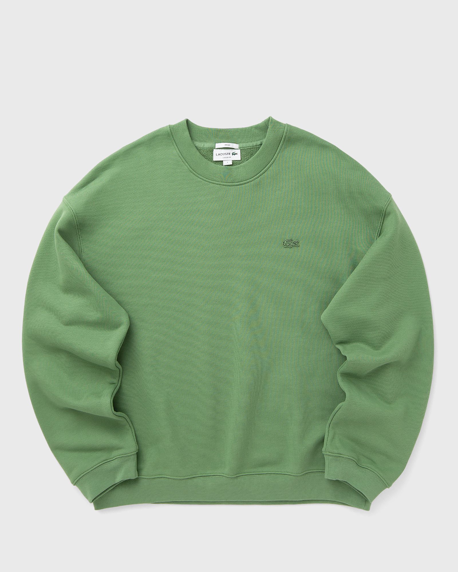 Lacoste Lacoste Loose Fit Heavy Fleece Sweatshirt in green