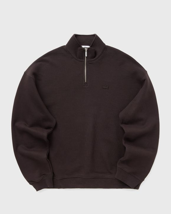 Heavy Fleece Zipper Neck Sweatshirt