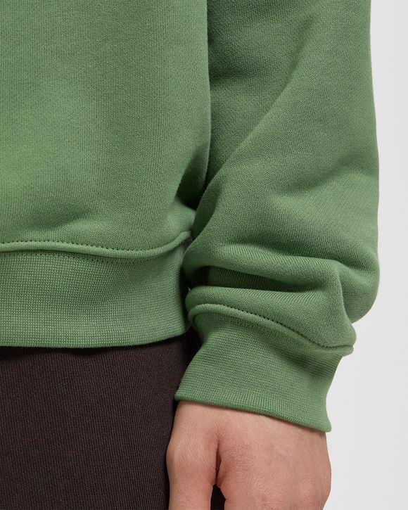 Heavy Fleece Zipper Neck Sweatshirt