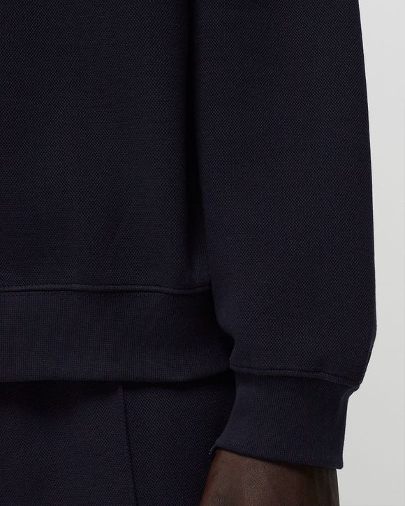 LOOSE FIT PIQUÉ SWEATSHIRT