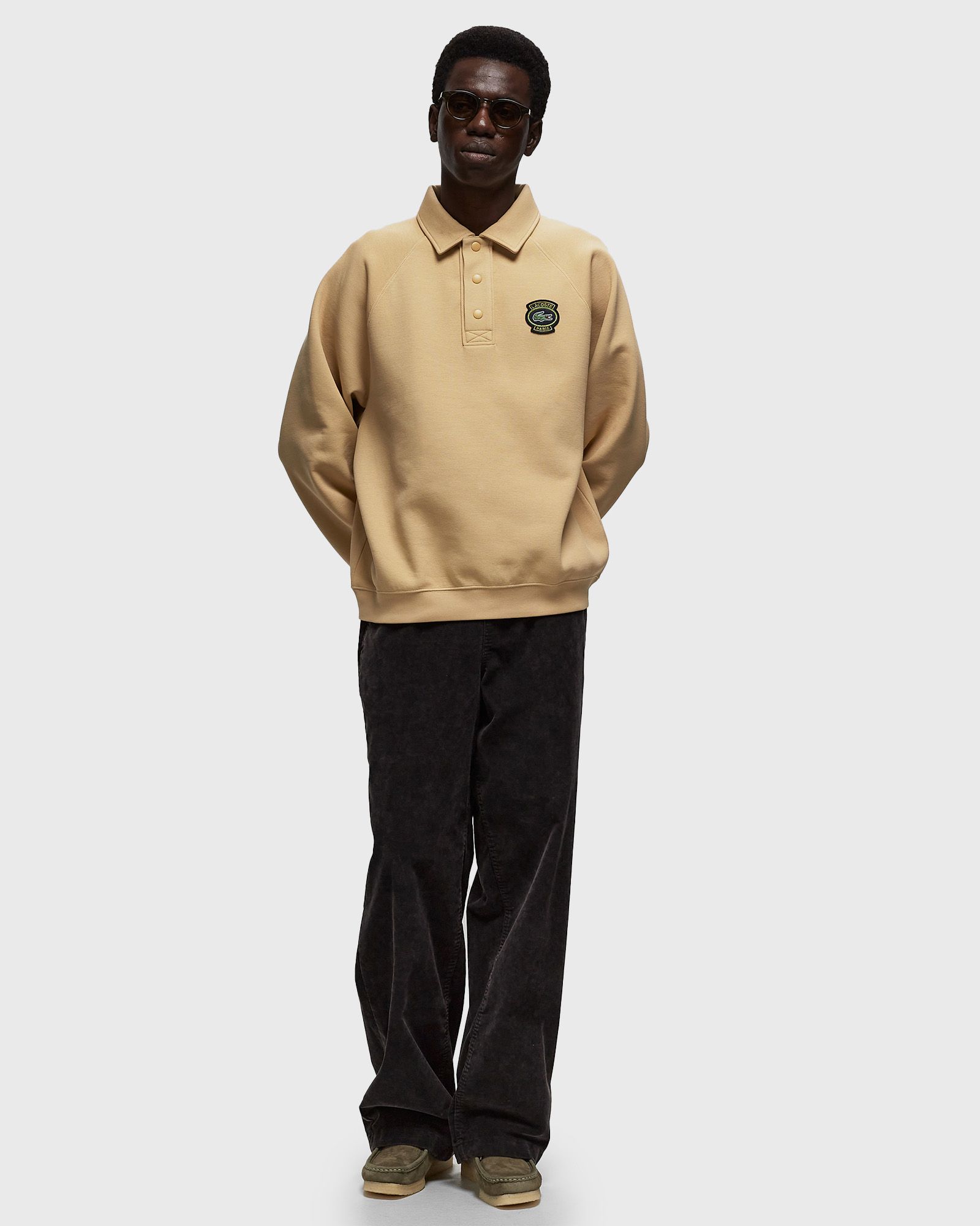 LOOSE FIT PIQUÉ SWEATSHIRT