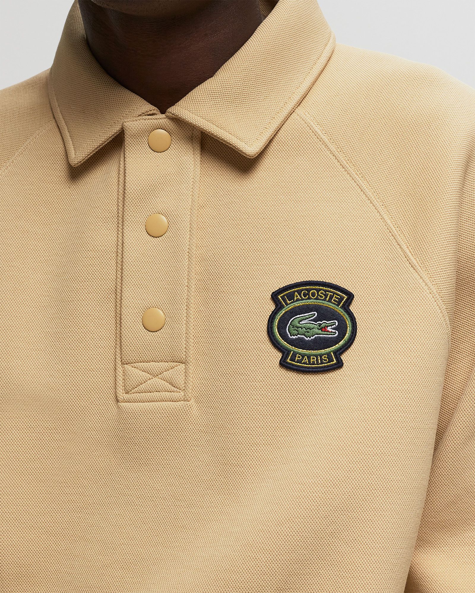 LOOSE FIT PIQUÉ SWEATSHIRT