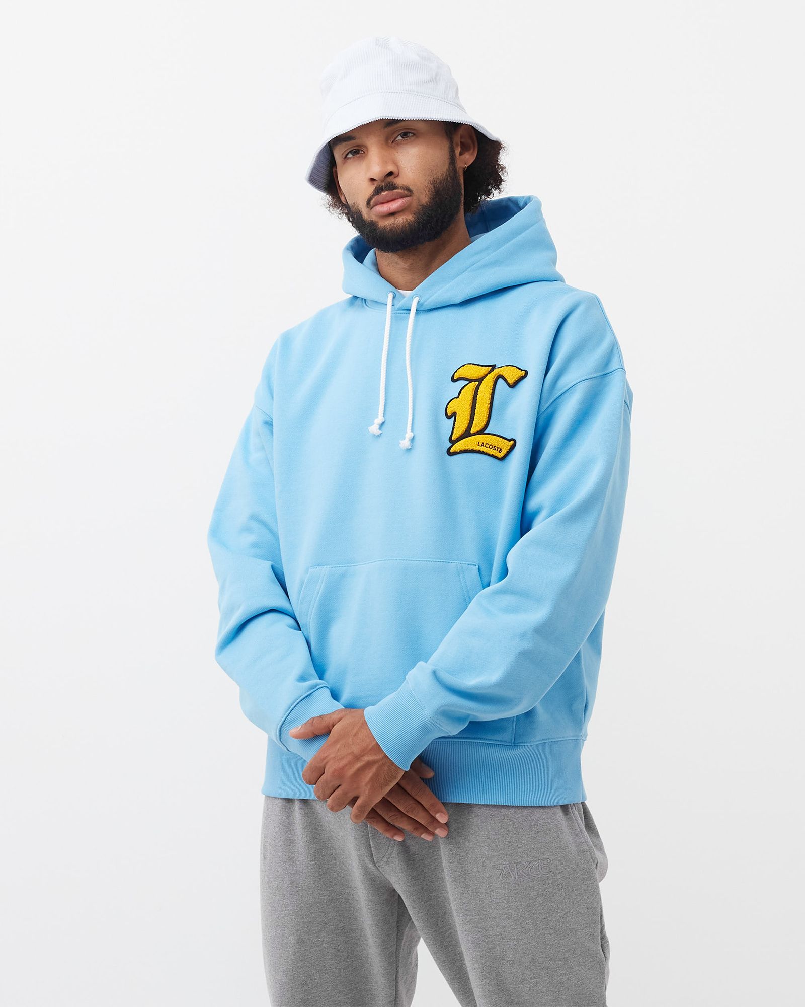 Badge Loose Fit Hoodie
