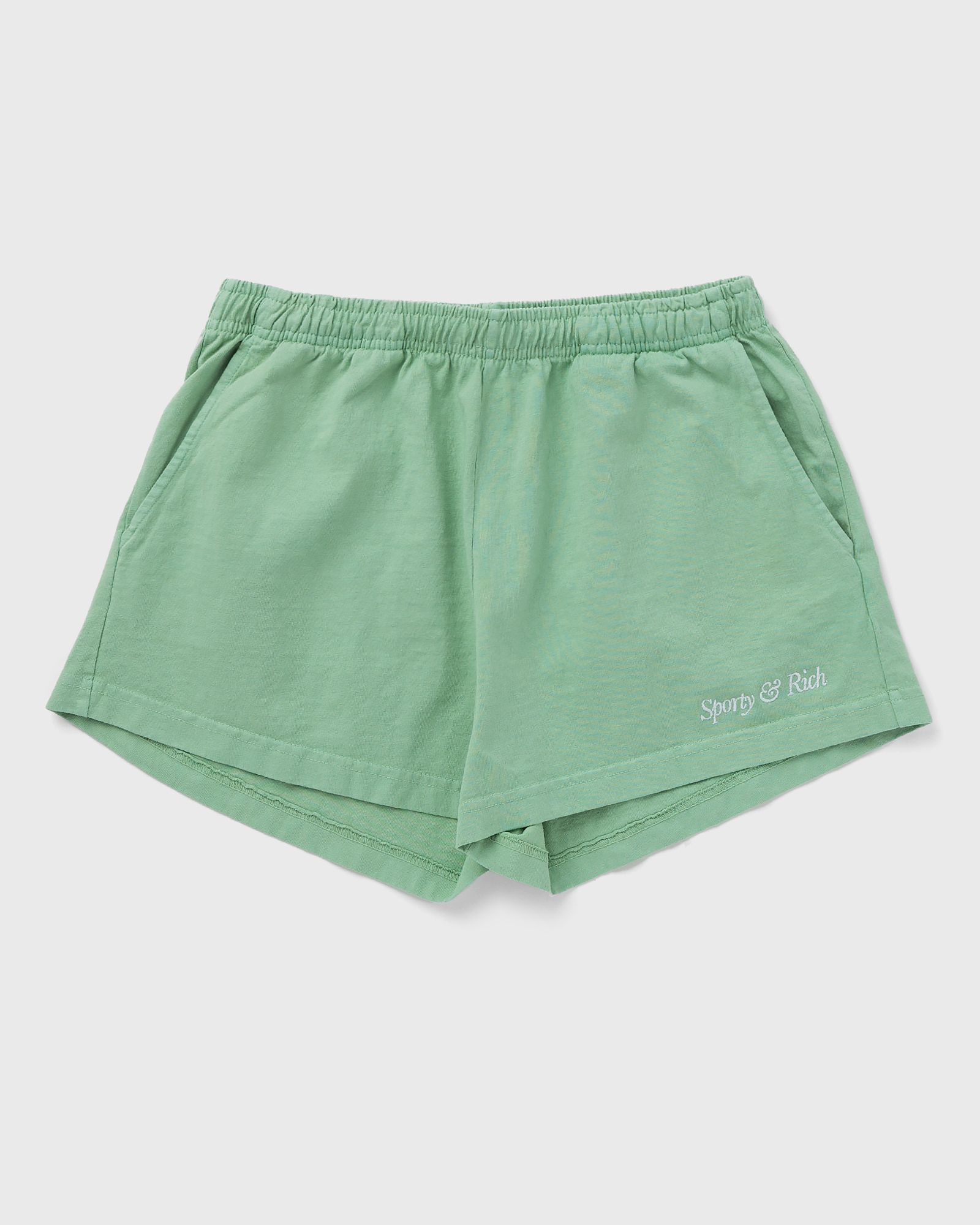 ITALIC LOGO EMBROIDERED DISCO SHORT