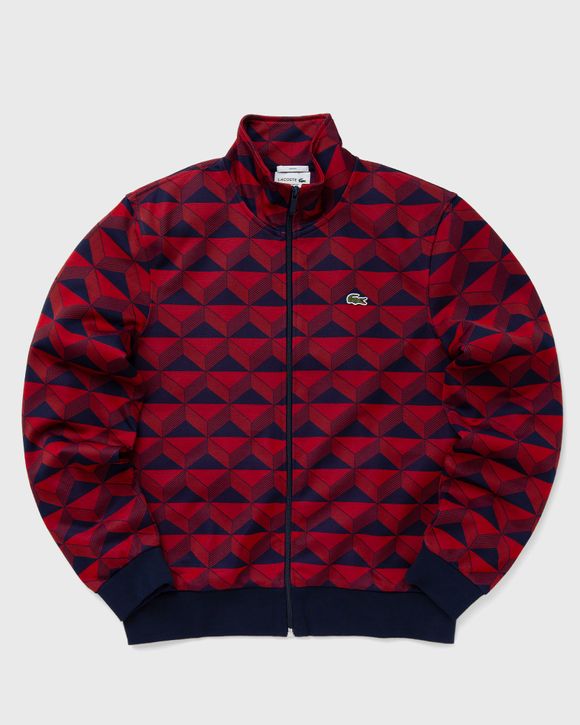 JACQUARD ZIP-UP SWEATSHIRT