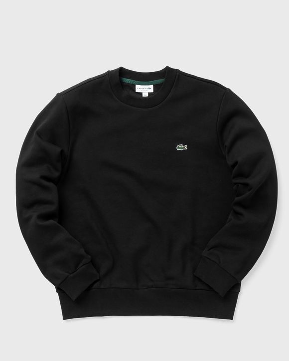 Lacoste crew best sale neck sweatshirt black