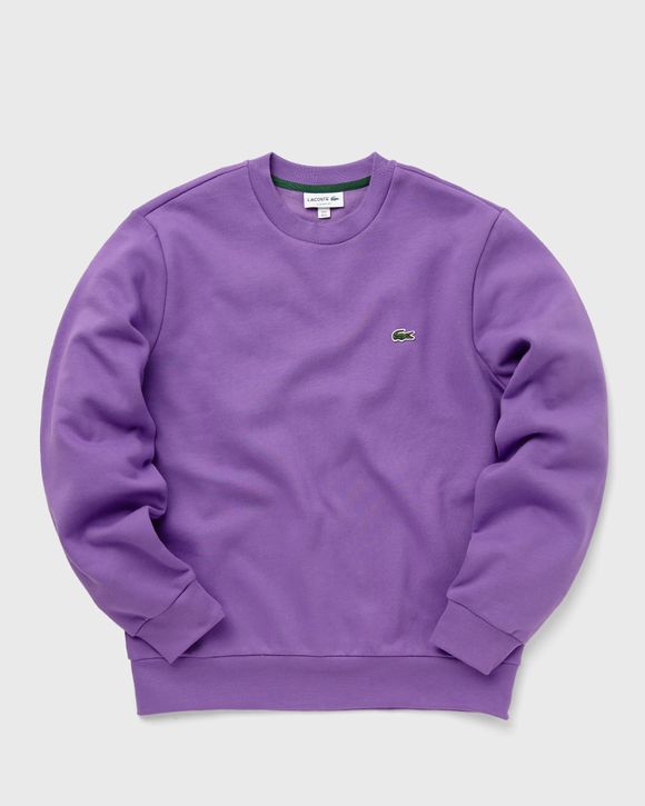 Purple lacoste clearance sweater