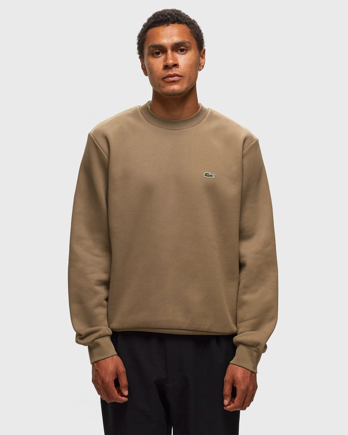 LACOSTE スウェット ブラウン M LACOSTE / ラコステ （メンズ） スウェット（条件：ブラウン系