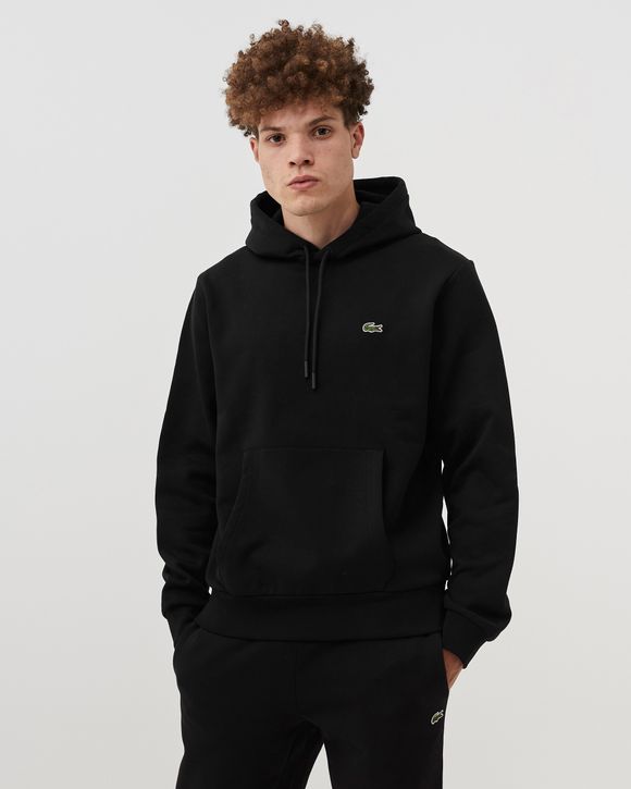 Mens black 2025 lacoste sweatshirt