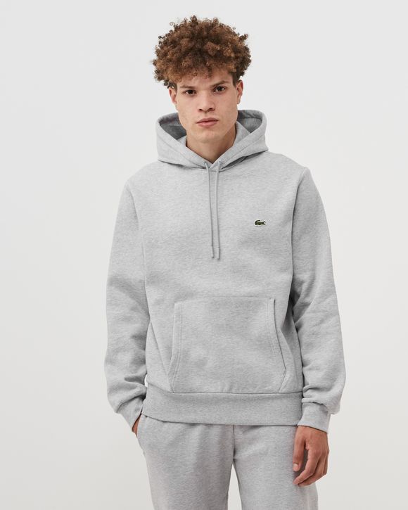 Lacoste best sale grey hoodie