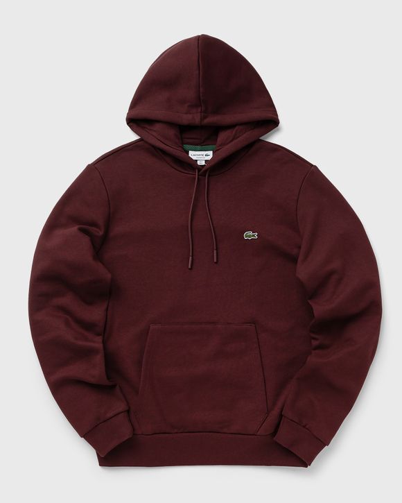 Lacoste FLEECE HOODIE Red BSTN Store