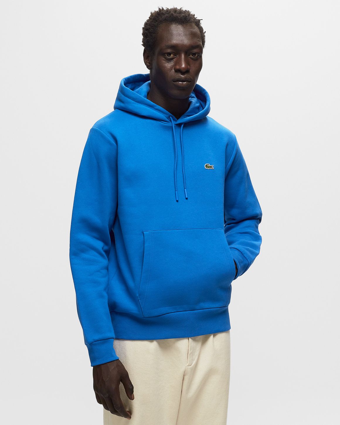 Lacoste FLEECE HOODIE Blue BSTN Store