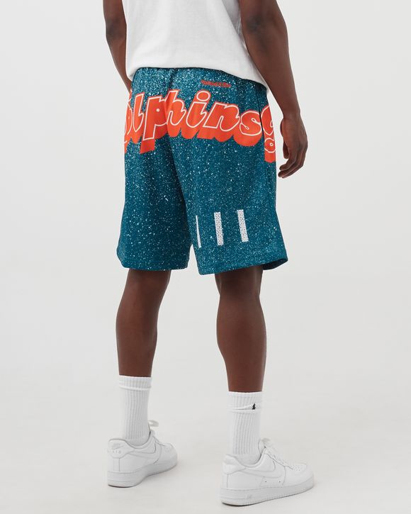 Miami Dolphins Mitchell & Ness Jumbrotron Sublimated Short - Mens