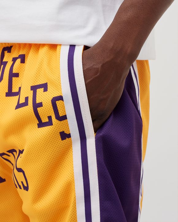 Mitchell & Ness Team Heritage Lakers Woven Short Large / Purple