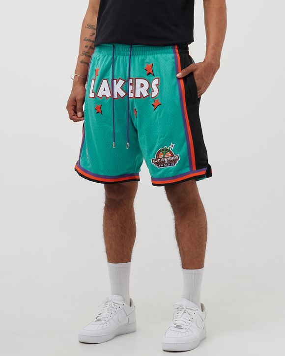 Mitchell & Ness Just Don X Los Angeles Lakers Shorts in Blue for