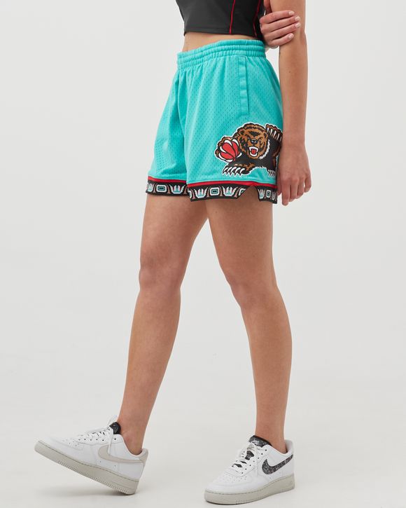 Mitchell and Ness Jump Shot Shorts Vancouver Grizzlies Teal