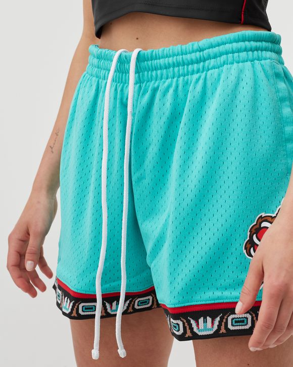 Mitchell and Ness Jump Shot Shorts Vancouver Grizzlies Teal