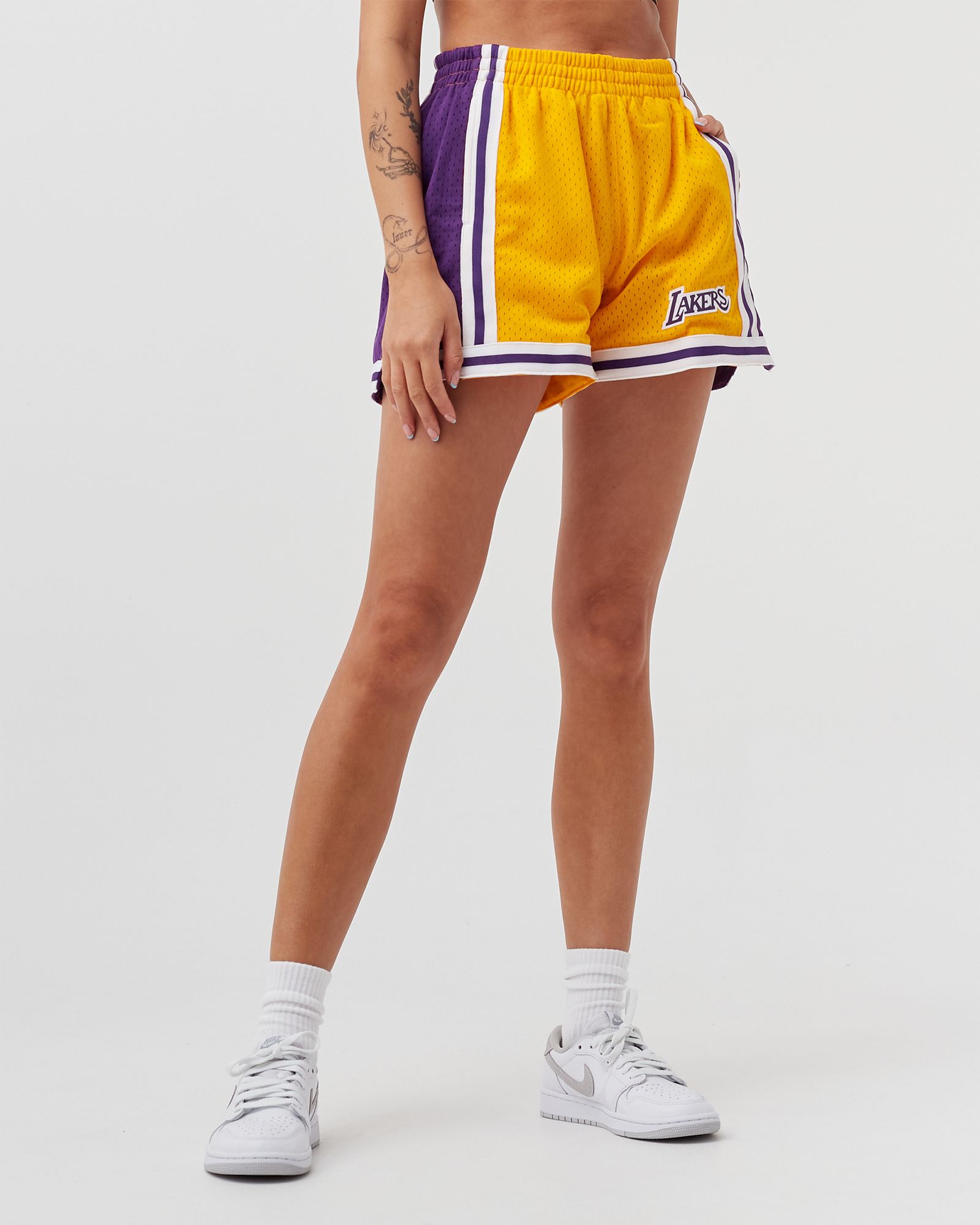 NBA Jump Shot Shorts Los Angeles Lakers