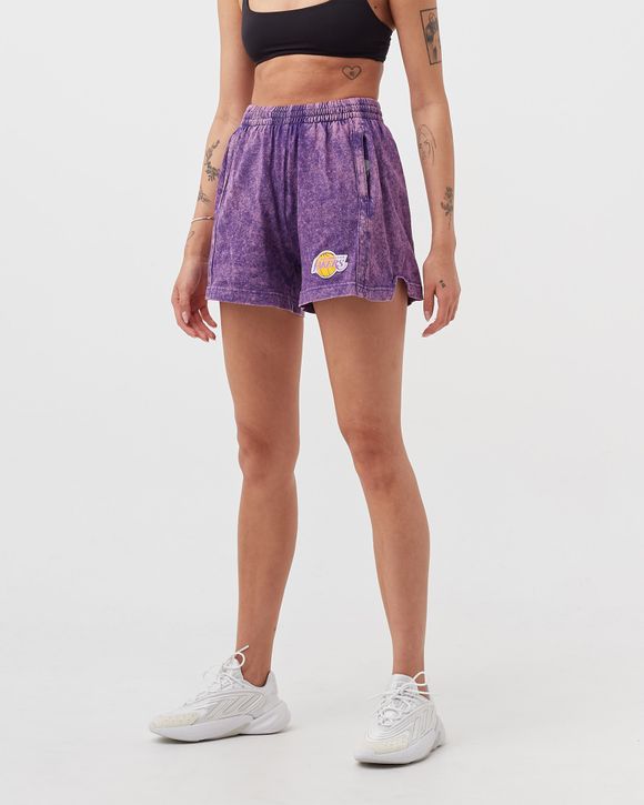 WMNS LA LAKERS Acid Wash Short