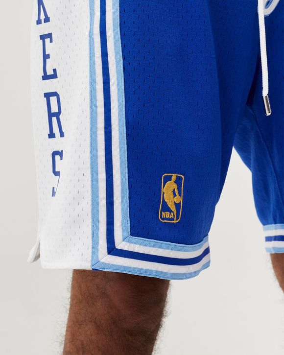 Mitchell & Ness Just Don X Los Angeles Lakers Shorts in Blue for