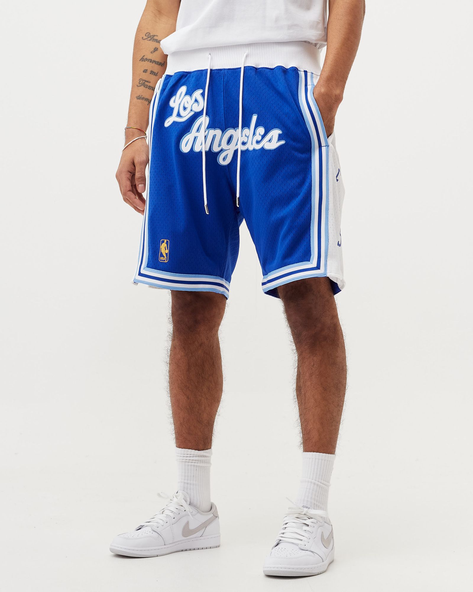NBA Just Don Ninety Six Shorts Los Angeles Lakers 1996-97