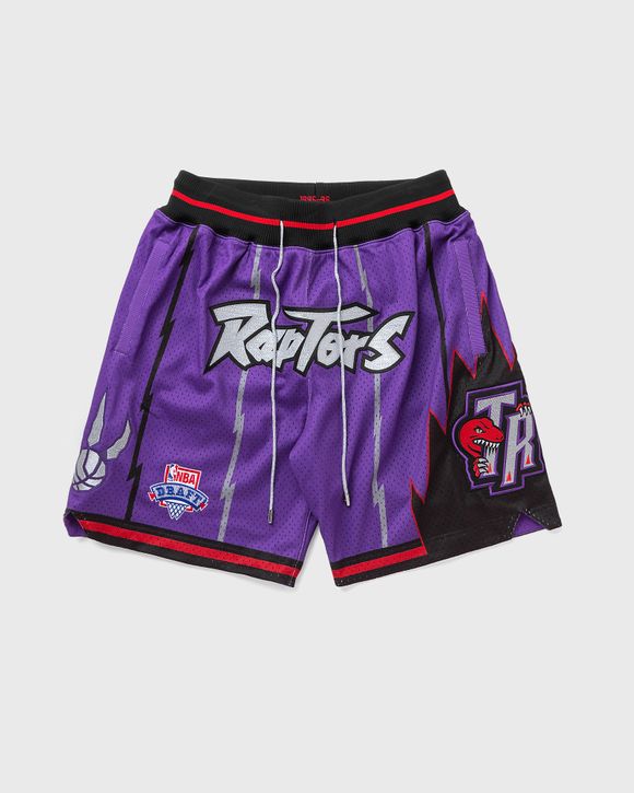 NBA TORONTO RAPTORS 1995 JUST DON HARDWOOD CLASSICS SHORTS