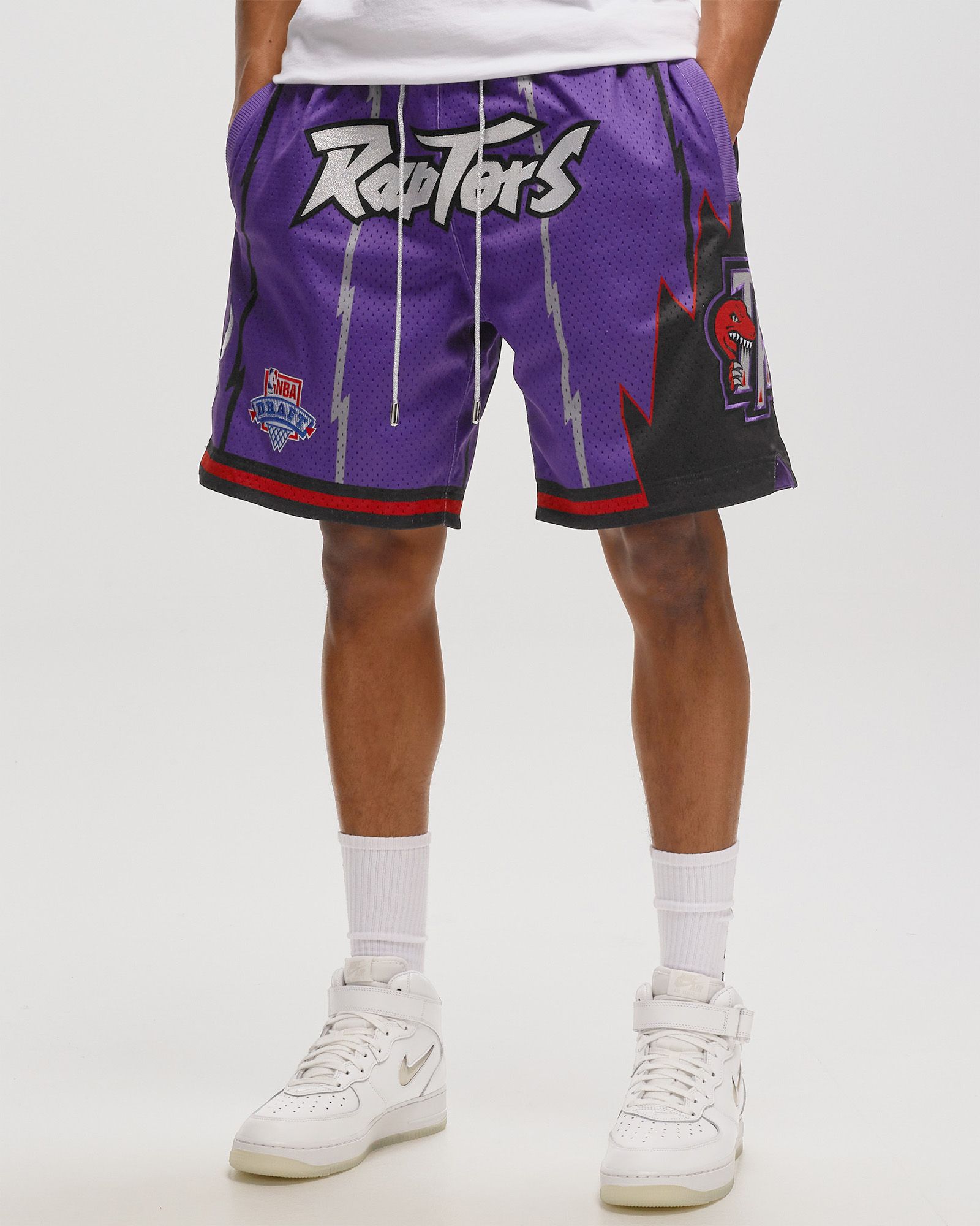 NBA JUST DON HARDWOOD CLASSICS SHORT TORONTO RAPTORS 1995