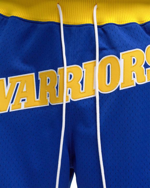 Blue and gold Golden State Warriors Just Don Retro NBA Basketball