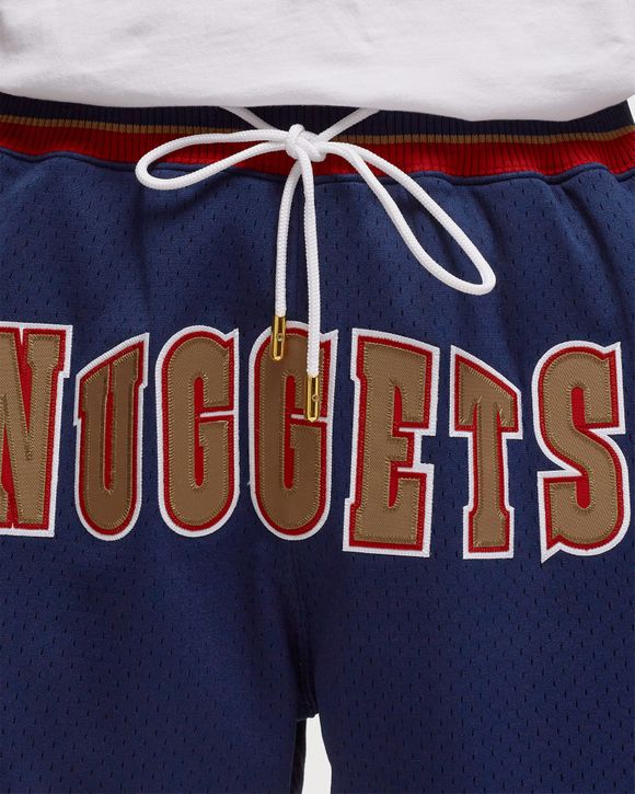 Mitchell & Ness NBA JUST DON HARDWOOD CLASSICS SHORT DENVER NUGGETS 1993  Blue - NAVY