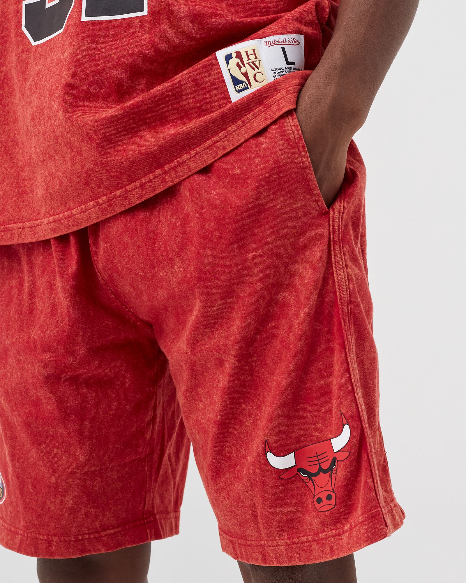 CHICAGO BULLS Quintessential Acid Wash Short