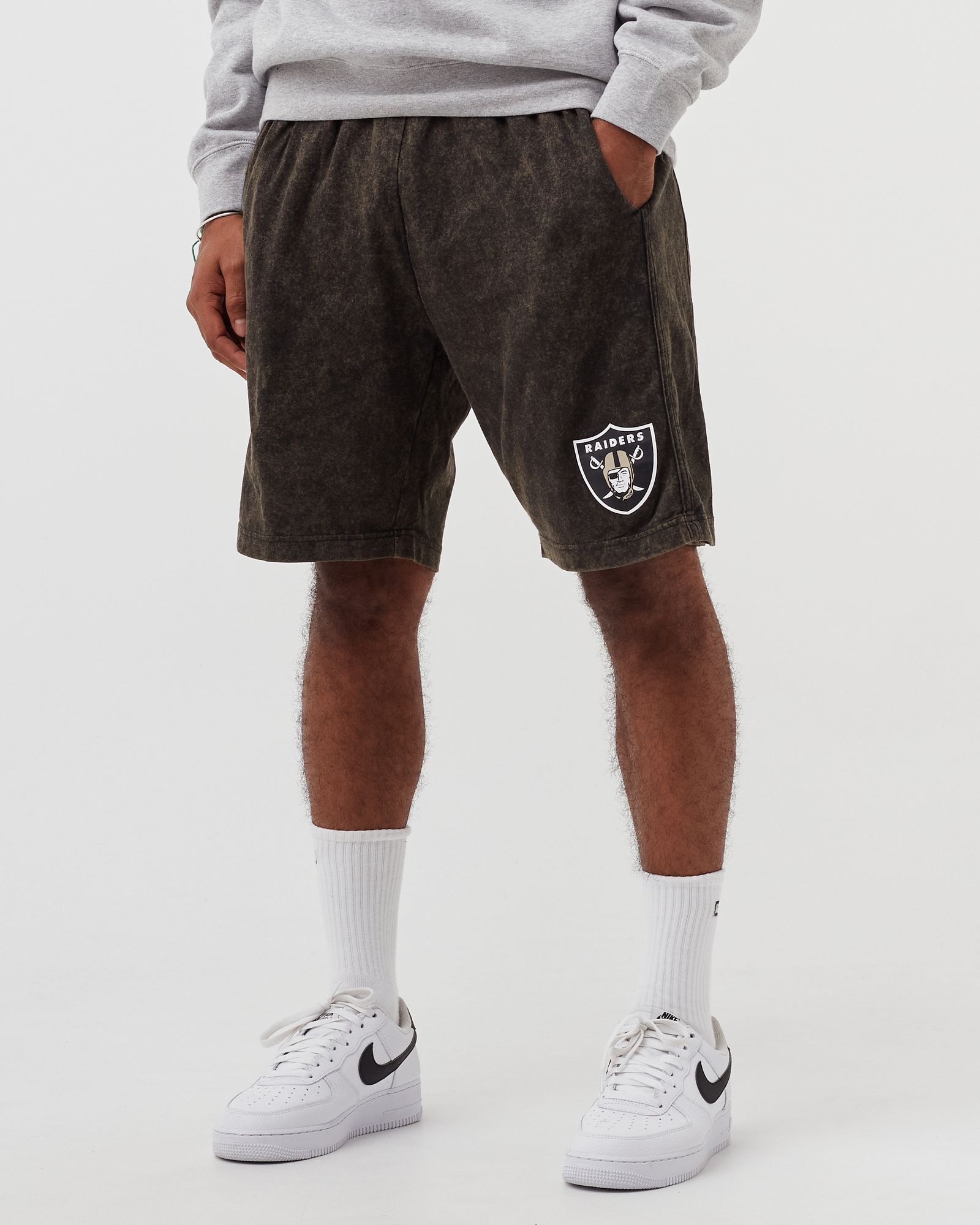 LOS ANGELES RAIDERS Quintessential Acid Wash Short