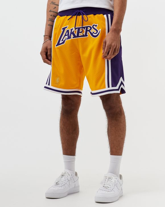 Just Don Shorts Los Angeles Lakers Road 1996 Mitchell & Ness