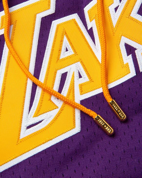 Just Don Shorts Los Angeles Lakers Road 1996 Mitchell & Ness