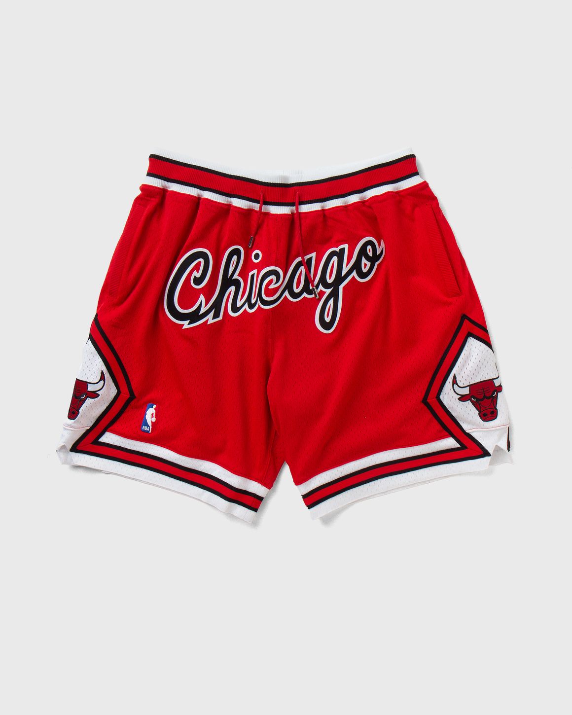 Mitchell Ness NBA JUST DON BEGINNING END CHICAGO BULLS SHORTS Red BSTN Store