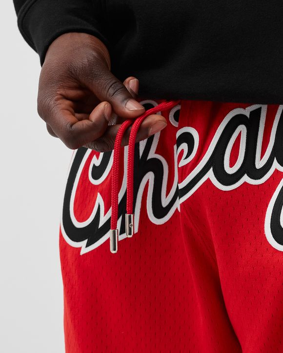 Men's Chicago Bulls Mitchell & Ness Red 1996-97 Just Don Shorts