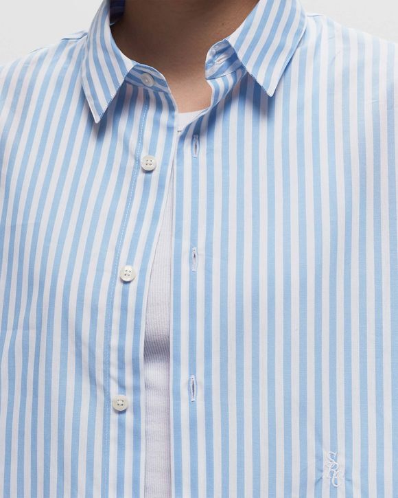 SRC Embroidered Button Down Shirt
