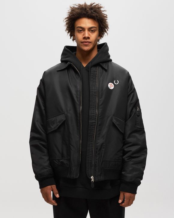 FRED PERRY X RAF SIMONS MAN BLACK JACKETS