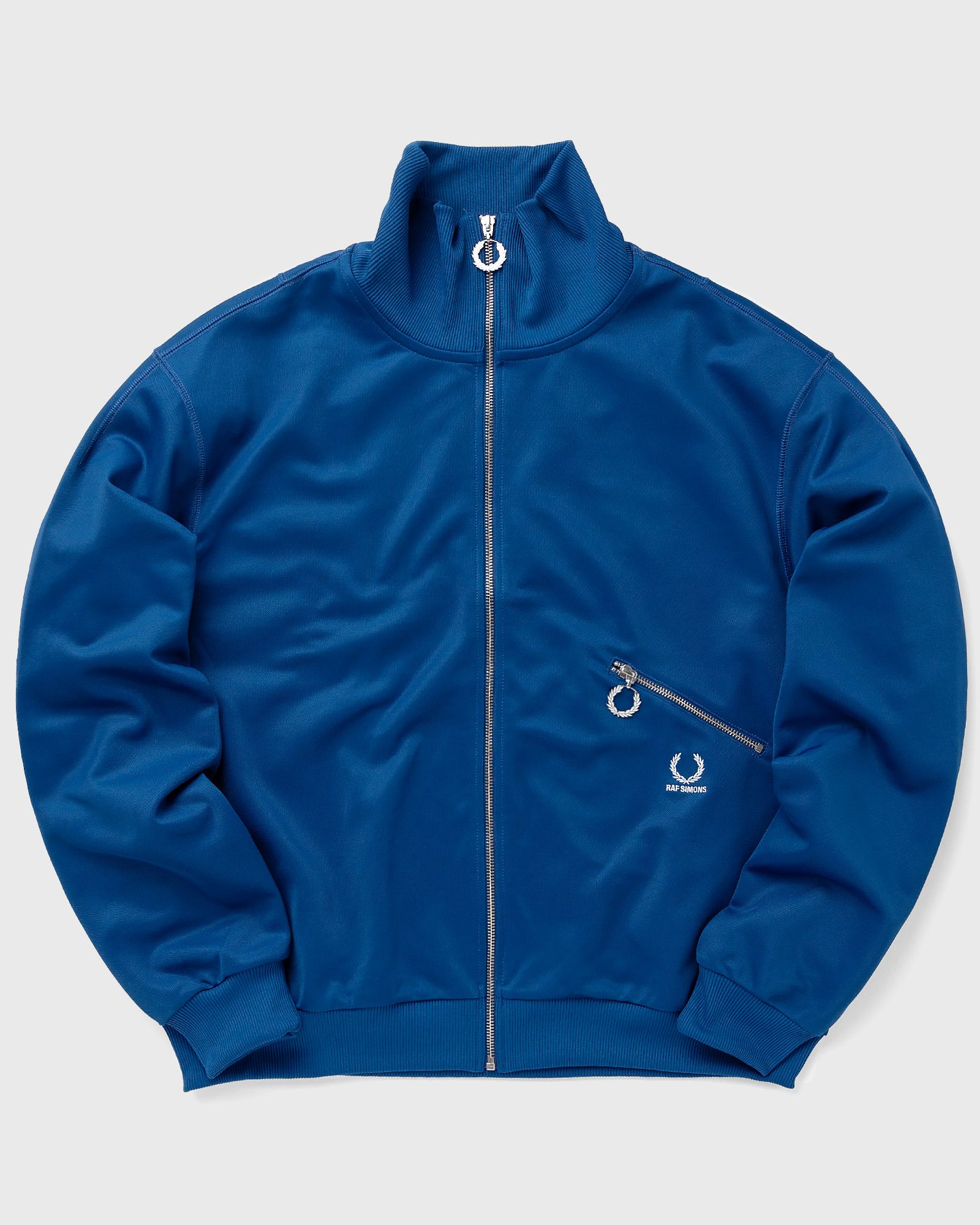 Fred Perry - rs printed track jacket men track jackets blue in größe:xl