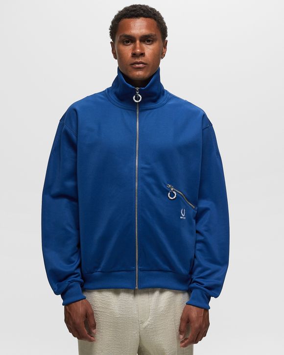 Fred Perry RS Printed Track Jacket Blue | BSTN Store