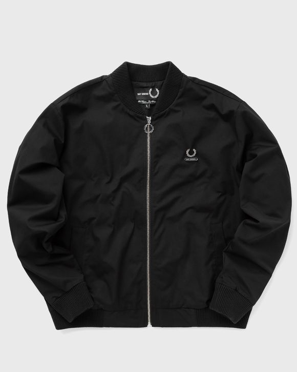 Fred Perry RS Printed Bomber Jacket Black | BSTN Store