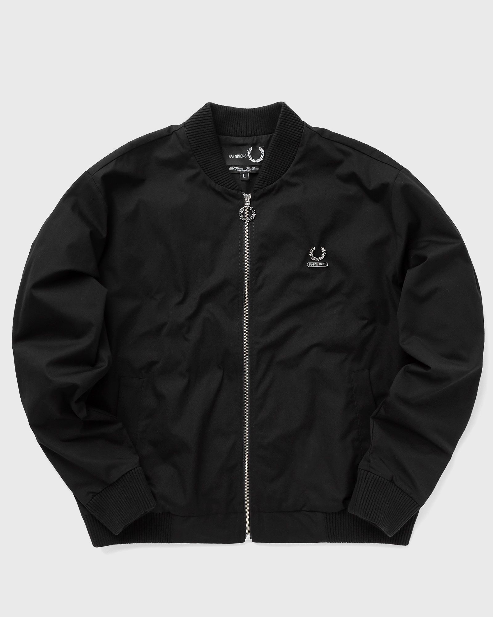 Fred Perry - rs printed bomber jacket men bomber jackets black in größe:xl