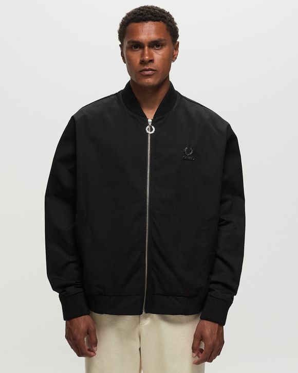 Fred perry bomber sweatshirt best sale