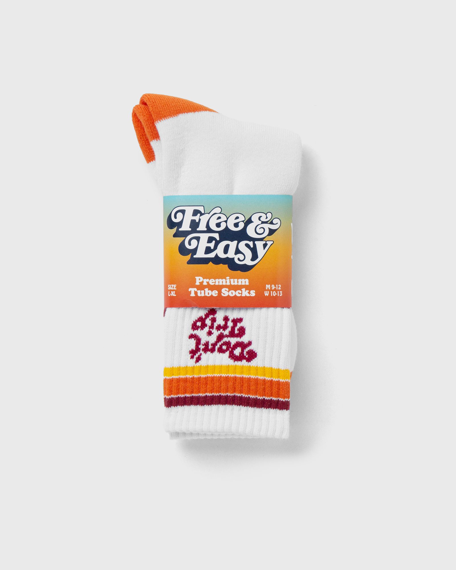 FREE & EASY DON'T TRIP STRIPED SOCKS