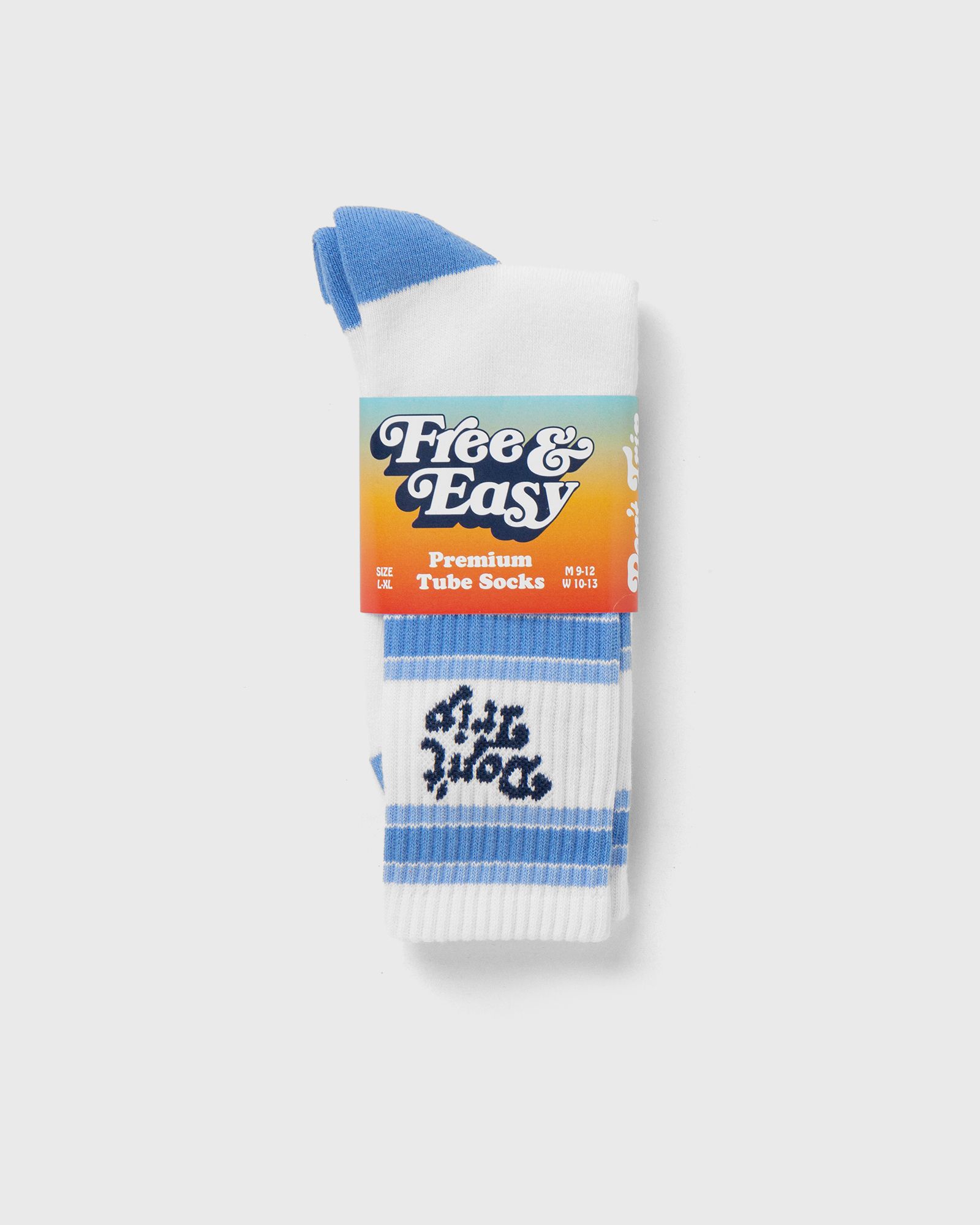FREE & EASY DON'T TRIP STRIPED SOCKS