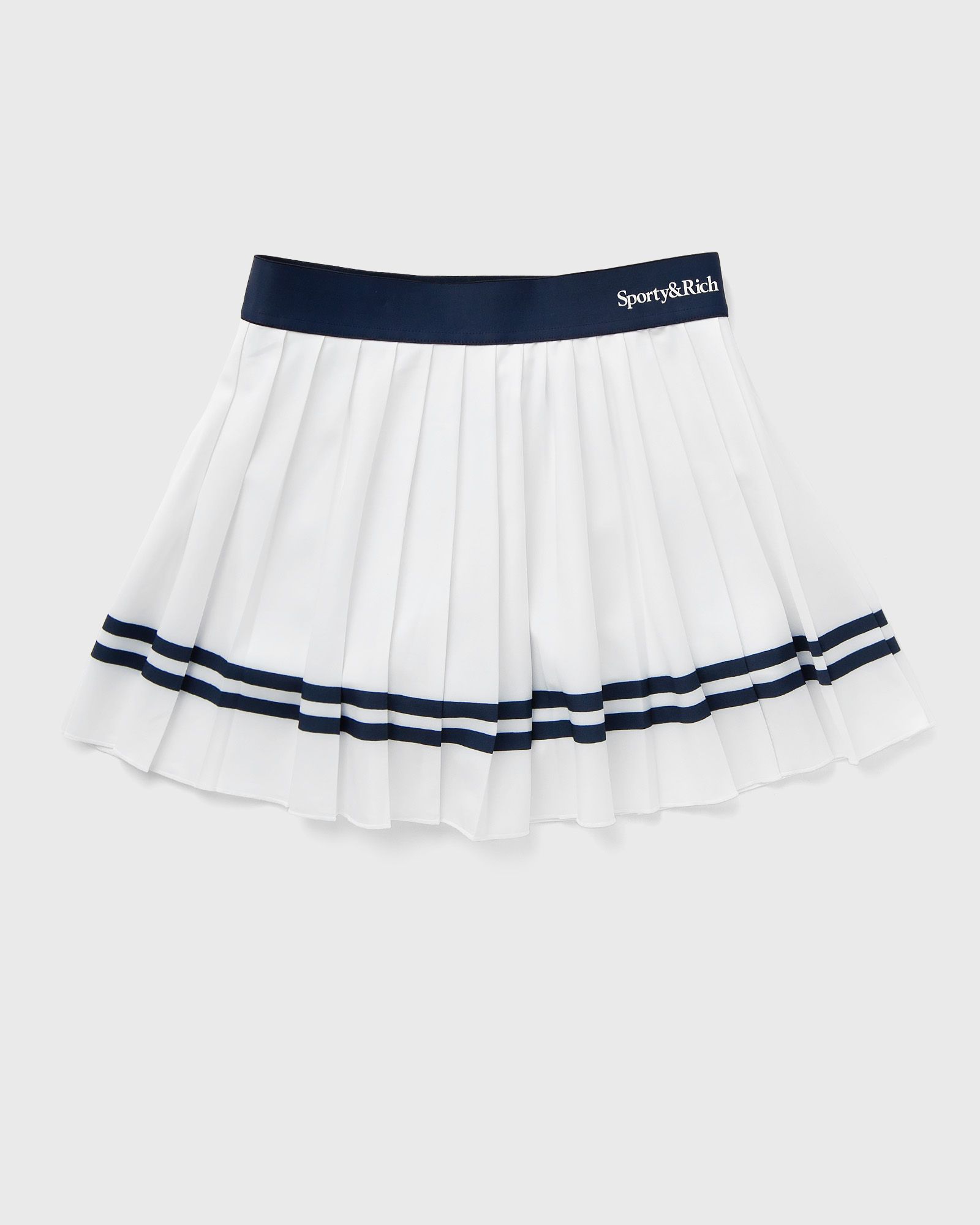 Serif Logo Pleated Skirt