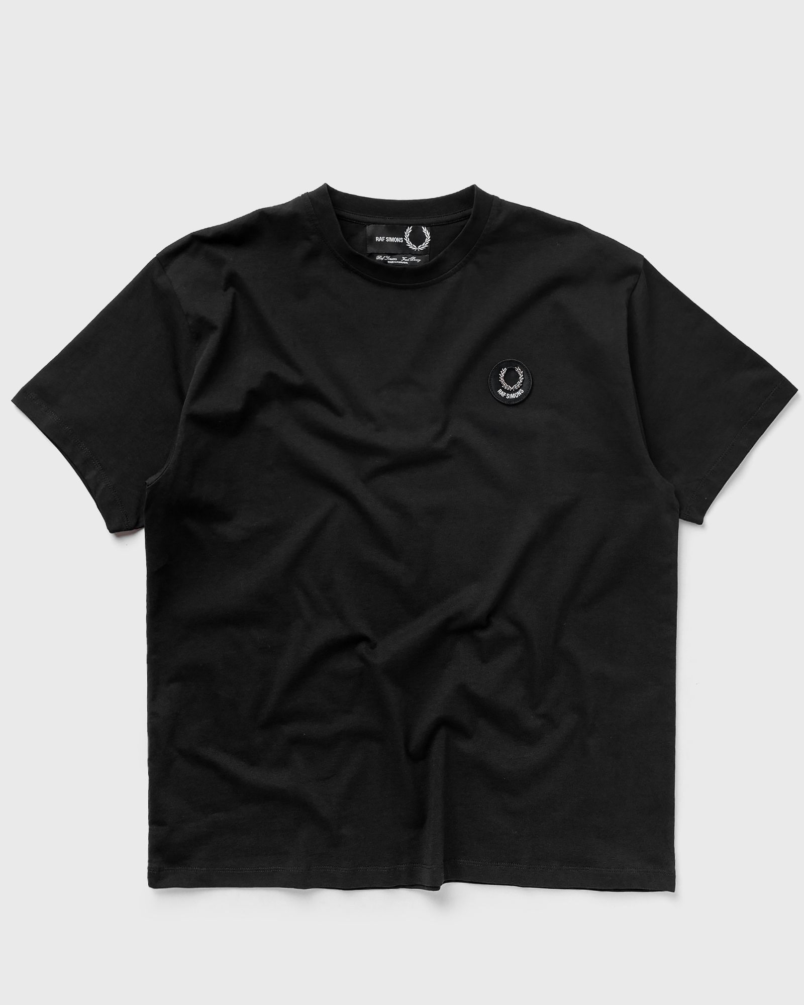 \"19SS RAF SIMONS×FRED PERRY shirts\" Raf Simons X Fred Perry Striped Button Polo Shirt White